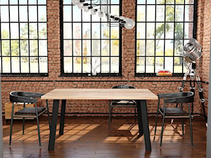 Stół industrialny stalowy prostokątny SAN ANTONIO - zdjęcie od INDUSTERNO meble industrialne na wymiar i pod kolor