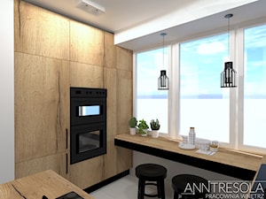 Projekt wnętrz - Kuchnia 7,15m2 - ANNTRESOLA - Projektowanie Wnętrz - zdjęcie od ANNTRESOLA Pracownia Wnętrz