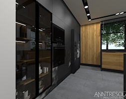 Kuchnia 13m2 styl nowoczesny - Dom - zdjęcie od ANNTRESOLA Pracownia Wnętrz - Homebook