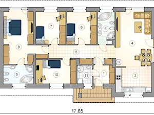 Nevada IV - Rzut parteru - zdjęcie od Studio Atrium