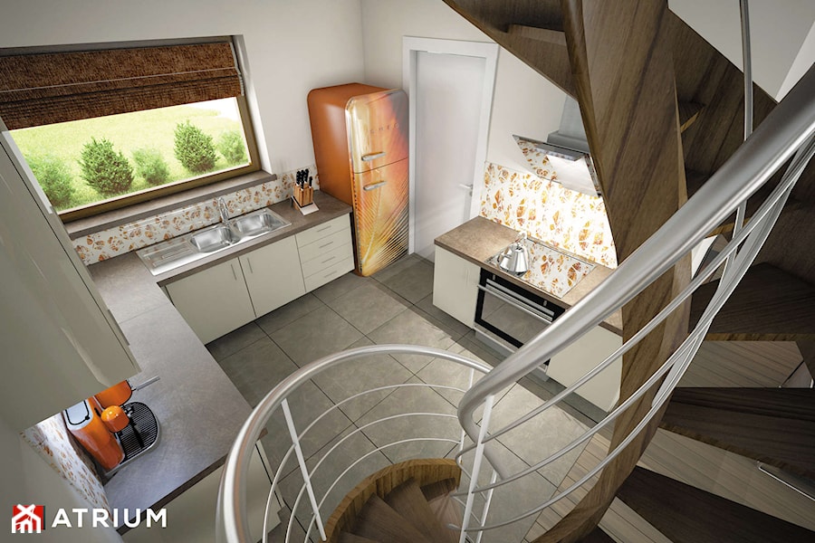 Ricardo X Lift - Kuchnia - Wizualizacja - zdjęcie od Studio Atrium