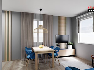 Mieszkanie w Gdyni - Salon, styl nowoczesny - zdjęcie od Studio Magda Projektuje