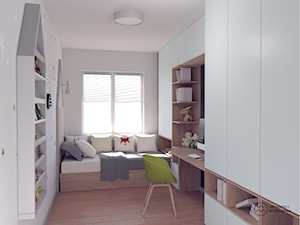 Mieszkanie soft-loft dla 2+1 - Pokój dziecka - zdjęcie od Architekci Modelarnia