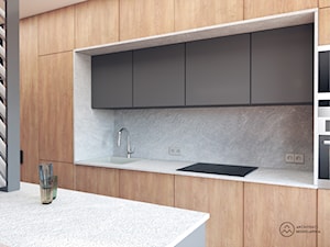 Mieszkanie soft-loft dla 2+1 - Kuchnia, styl industrialny - zdjęcie od Architekci Modelarnia