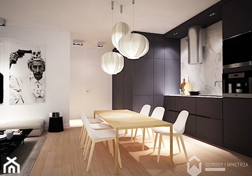 Kuchnia, styl minimalistyczny - zdjęcie od KAROLINA POPIEL - ARCHITEKTURA WNĘTRZ