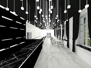 Restauracja hotelowa - Wnętrza publiczne, styl nowoczesny - zdjęcie od WKWADRAT - PRACOWNIA ARANŻACJI WNĘTRZ