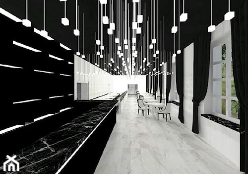 Restauracja hotelowa - Wnętrza publiczne, styl nowoczesny - zdjęcie od WKWADRAT - PRACOWNIA ARANŻACJI WNĘTRZ