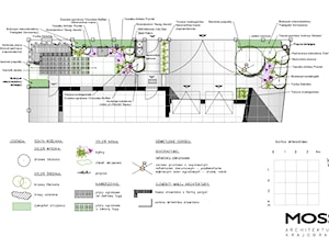 Przedogródek miejski w Krakowie - Ogród, styl minimalistyczny - zdjęcie od MOSS Architektura krajobrazu