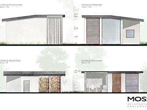 Modernistyczny ogród w Krzeszowicach - Ogród, styl nowoczesny - zdjęcie od MOSS Architektura krajobrazu