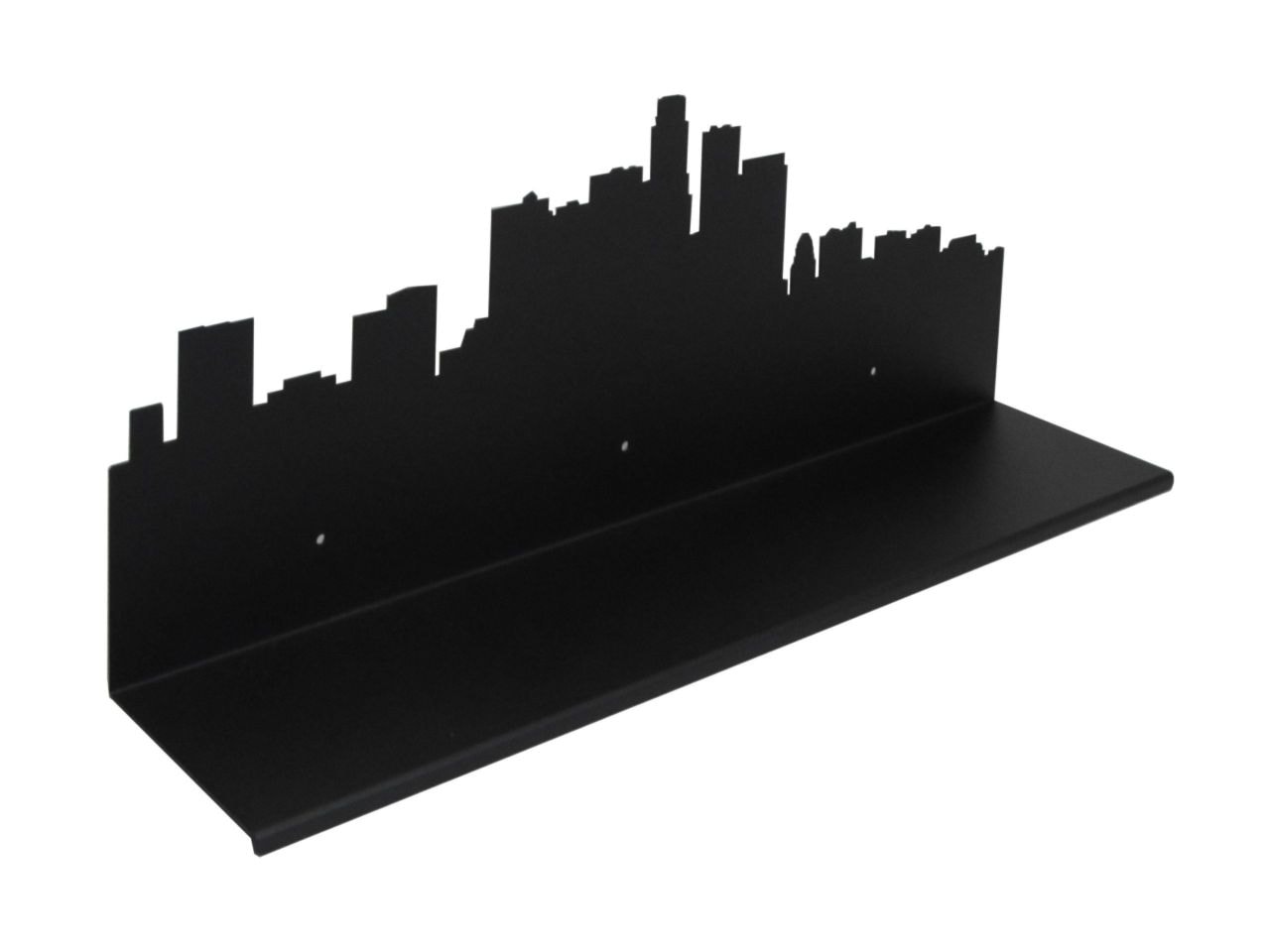 Półka ścienna Los Angeles (czarna) - zdjęcie od KIZO Design • Meble Nowoczesnych Wnętrz! - Homebook
