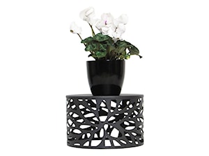 Stojak na kwiaty Hawaii S (Grigo - czarny metalizowany) - zdjęcie od KIZO Design • Meble Nowoczesnych Wnętrz!