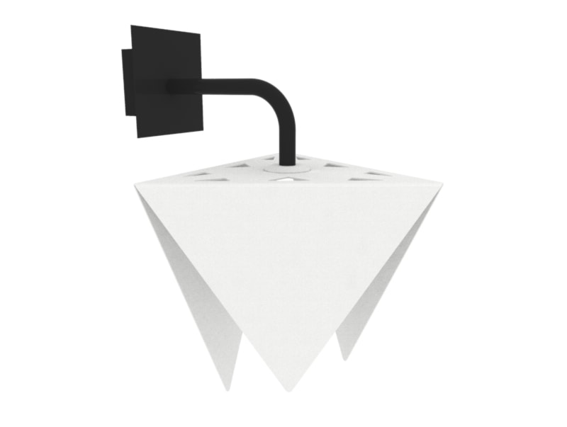 Lampa kinkiet Origami (biała) - zdjęcie od KIZO Design • Meble Nowoczesnych Wnętrz! - Homebook