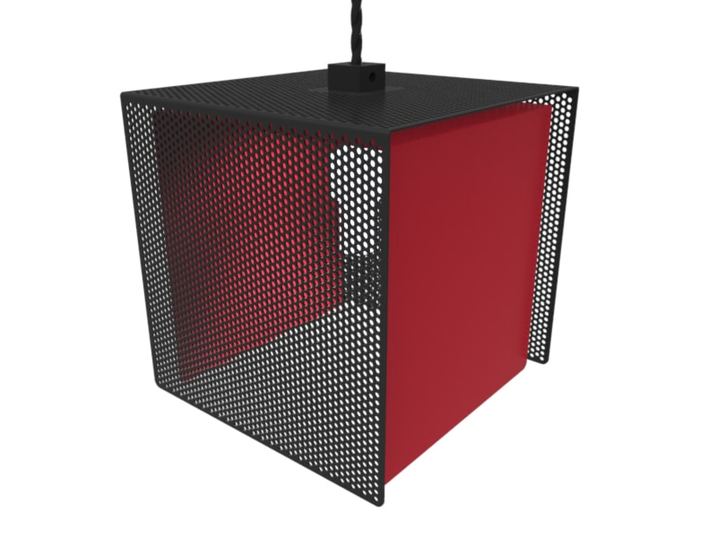 Lampa wisząca Transformation duża (czerwona) - zdjęcie od KIZO Design • Meble Nowoczesnych Wnętrz!