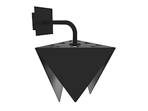Lampa kinkiet Origami (czarna) - zdjęcie od KIZO Design • Meble Nowoczesnych Wnętrz!