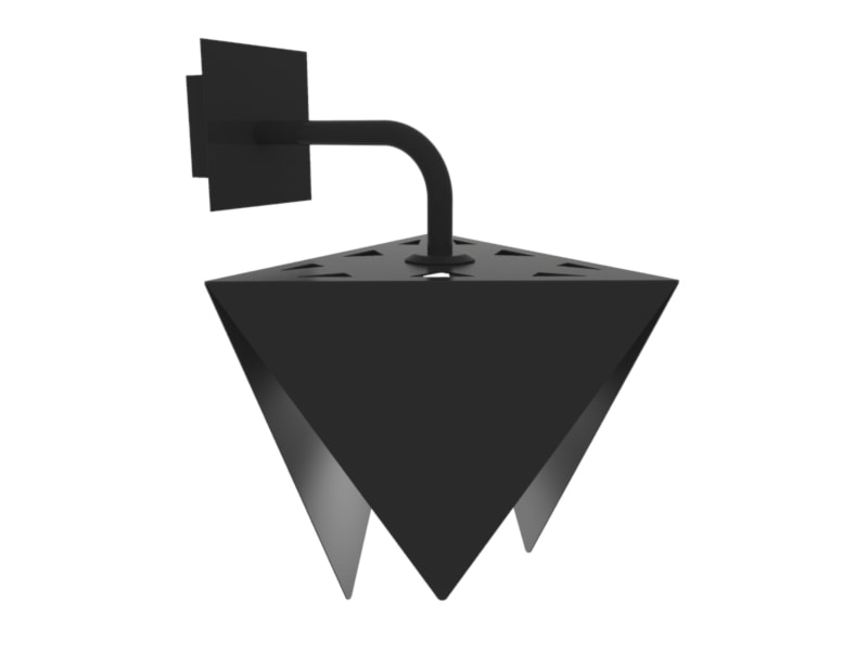 Lampa kinkiet Origami (czarna) - zdjęcie od KIZO Design • Meble Nowoczesnych Wnętrz! - Homebook