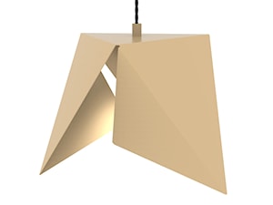 Lampa wisząca Origami duża (złota) - zdjęcie od KIZO Design • Meble Nowoczesnych Wnętrz!