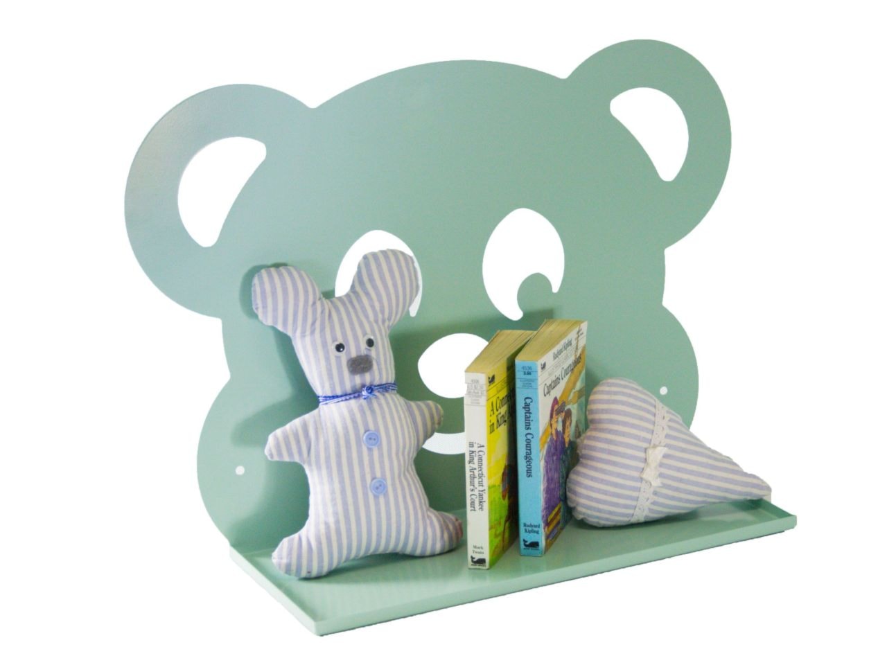 Półka ścienna Teddy Bear (mięta) - zdjęcie od KIZO Design • Meble Nowoczesnych Wnętrz! - Homebook