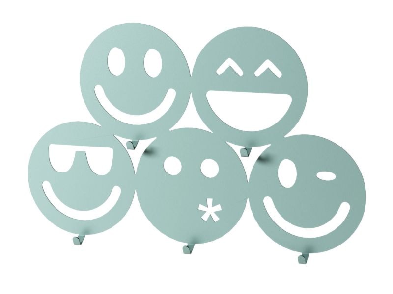 Wieszak ścienny Smile (mięta) - zdjęcie od KIZO Design • Meble Nowoczesnych Wnętrz!