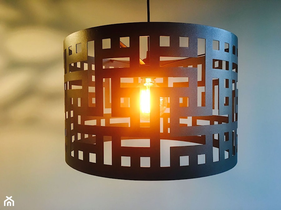 Lampa wisząca Tetris (Grigo - czarny metalizowany) - zdjęcie od KIZO Design • Meble Nowoczesnych Wnętrz!