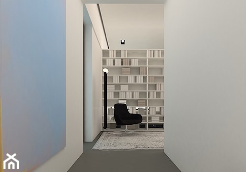 outLooK - Średni biały hol / przedpokój, styl nowoczesny - zdjęcie od Anna Maj Interiors