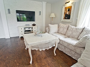 Pokój Klasyczny - Średni szary salon, styl tradycyjny - zdjęcie od irfoto - fotografia wnętrz i architektury