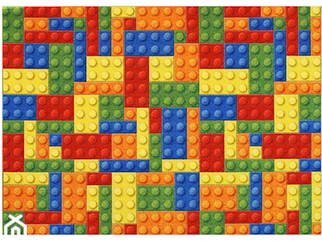Aranżacje wnętrz - Pokój dziecka: Pokój Lego Dywan klocki - Sharing4Kids. Przeglądaj, dodawaj i zapisuj najlepsze zdjęcia, pomysły i inspiracje designerskie. W bazie mamy już prawie milion fotografii!