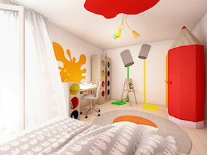 Pokój Plastyczki - Średni biały pokój dziecka dla nastolatka dla dziewczynki, styl nowoczesny - zdjęcie od Sharing4Kids