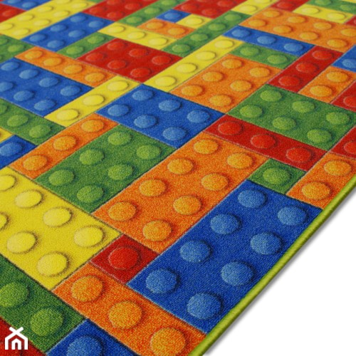 Pokój Lego Dywan klocki2 - zdjęcie od Sharing4Kids - Homebook