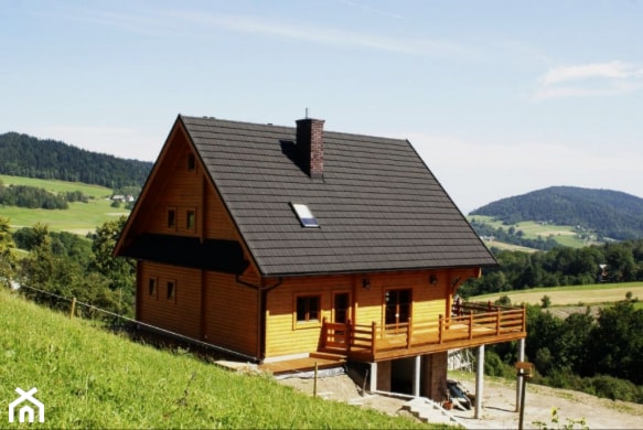 Letniskowe - Domy, styl tradycyjny - zdjęcie od Tatra House- domy z drewna, nowoczesne, szkieletowe, minimalistyczne, letniskowe, ogrodowe, indywidualne projekty