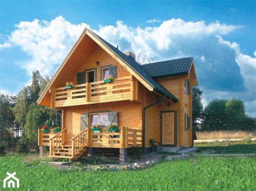 Letniskowe - Domy, styl tradycyjny - zdjęcie od Tatra House- domy z drewna, nowoczesne, szkieletowe, minimalistyczne, letniskowe, ogrodowe, indywidualne projekty - Homebook