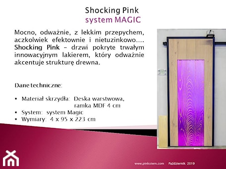 Aranżacje wnętrz - Wnętrza publiczne: Shocking Pink - Artkam. Przeglądaj, dodawaj i zapisuj najlepsze zdjęcia, pomysły i inspiracje designerskie. W bazie mamy już prawie milion fotografii!