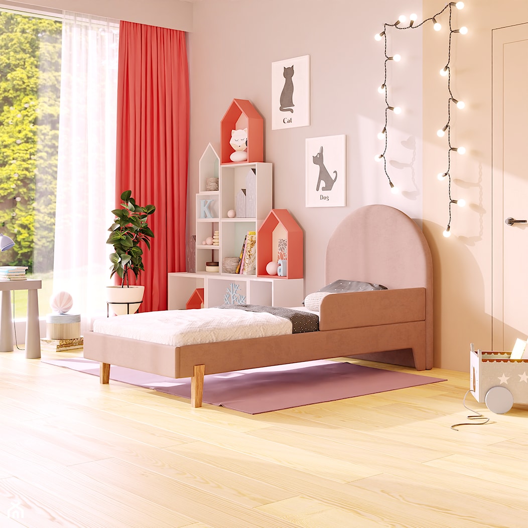 Pokój dziewczynki z łóżkiem Retro Premium 90x180 - zdjęcie od dormiremeble - Homebook