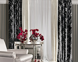 Inspiracje wystroju wnętrz - Mała szara sypialnia, styl nowoczesny - zdjęcie od Virtuossi Design - Homebook