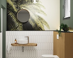 Mała toaleta z oknem - zdjęcie od Boka Design - Homebook