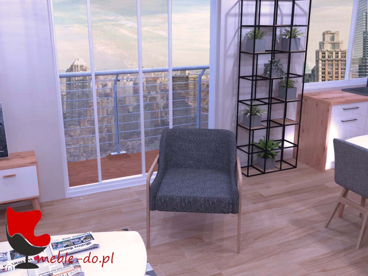 Fotel w salonie - zdjęcie od meble-do.pl - Homebook