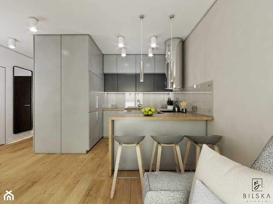 Mieszkanie w Poznaniu - Kuchnia - zdjęcie od Bilska studio