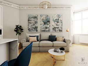 Mieszkanie Poznań - Salon - zdjęcie od Bilska studio