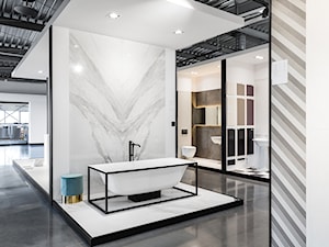Salon Płytek BAWA Wnętrza - Duża na poddaszu bez okna łazienka, styl nowoczesny - zdjęcie od BAWA Wnętrza