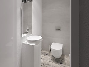 Dom 200 m2 - Mała łazienka, styl nowoczesny - zdjęcie od Add Design