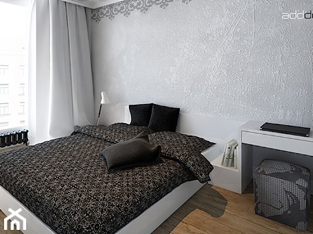 Aranżacje wnętrz - Sypialnia: Poznań, kawalerka 50m² - Add Design. Przeglądaj, dodawaj i zapisuj najlepsze zdjęcia, pomysły i inspiracje designerskie. W bazie mamy już prawie milion fotografii!