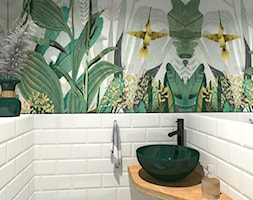 Toaleta w salonie kosmetycznym - zdjęcie od Aleksandra Regiec - projektowanie wnętrz - Homebook