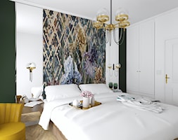 Sypialnia z lustrami - zdjęcie od Aleksandra Regiec - projektowanie wnętrz - Homebook