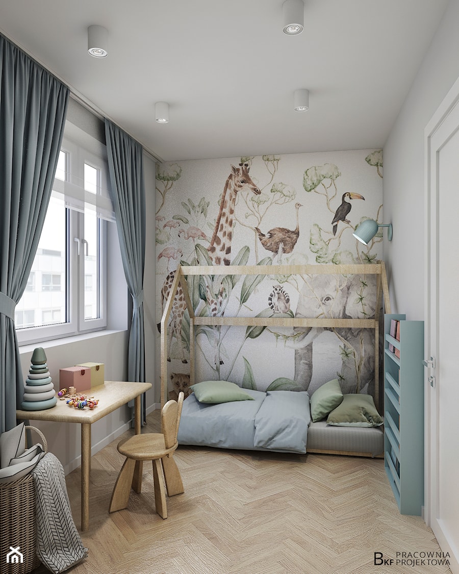 pokój dziecka w mieszkaniu #6 - zdjęcie od BKF interior design