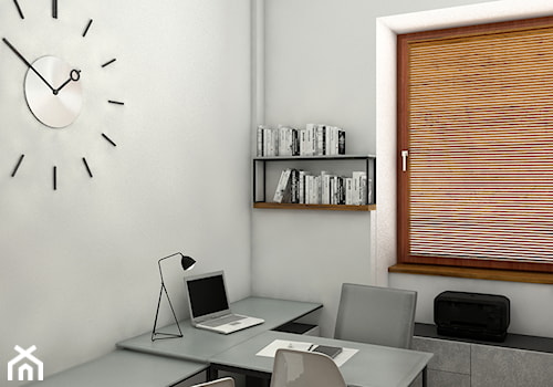 Kancelaria adwokacka - Małe białe biuro - zdjęcie od TABULA Studio | Architektura | Wnętrza | Rewitalizacja | Design