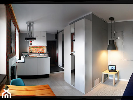Aranżacje wnętrz - Kuchnia: Mieszkanie 20m2 - Kuchnia - TABULA Studio | Architektura | Wnętrza | Rewitalizacja | Design. Przeglądaj, dodawaj i zapisuj najlepsze zdjęcia, pomysły i inspiracje designerskie. W bazie mamy już prawie milion fotografii!
