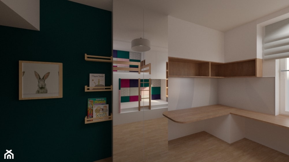 Komfortowe mieszkanie dla 3 i psa na 45m2 - Pokój dziecka, styl nowoczesny - zdjęcie od Anna Ksienzyk - Architekt Wnętrz - Homebook