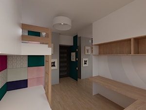 Komfortowe mieszkanie dla 3 i psa na 45m2 - Pokój dziecka, styl nowoczesny - zdjęcie od Anna Ksienzyk - Architekt Wnętrz