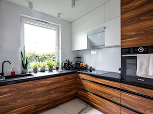 Kuchnia drewniane fronty - zdjęcie od Anna Ksienzyk - Architekt Wnętrz