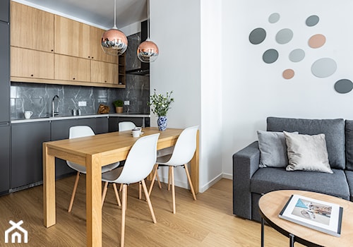 otwarta kuchnia w mieszkaniu na wynajem - zdjęcie od Anna Ksienzyk - Architekt Wnętrz