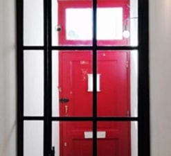 Drzwi do wiatrołapu - zdjęcie od OTIF Profil - ścianki i drzwi loftowe